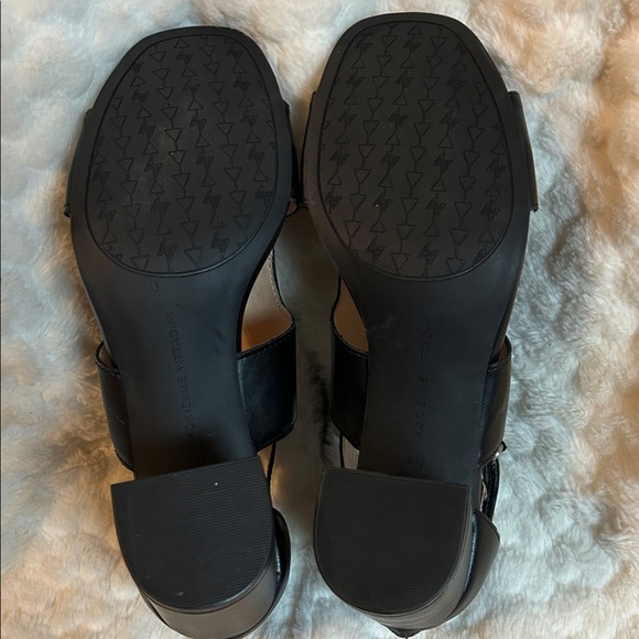 Adrienne Vittadini Black Cutout chunky block heels women’s size 9M - Picture 11 of 14